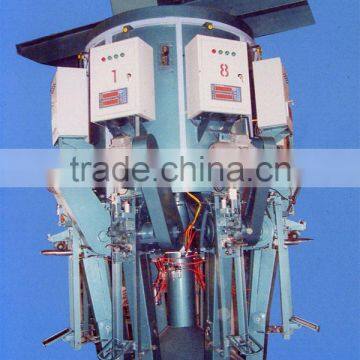 BHYW-8DC with 8 Spouts Rotary Cement Packer/packing machine