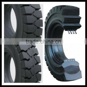 TOP SALES! Solid OTR Tires for Wheel Loaders for VOLVO, CAT, LIEBHERR, Heavy Duty Truck Solid OTR Tires. photo-3