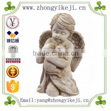 factory custom-made handmade carved fashion resin elegant angel decoration