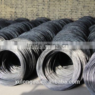 black iron wire is supplied in reel