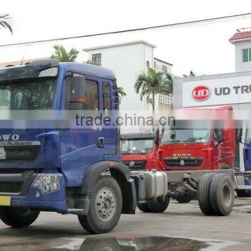 Howo T5G Cargo Crane Truck Chassis 180HP 4X2 Low Price Sale photo-4