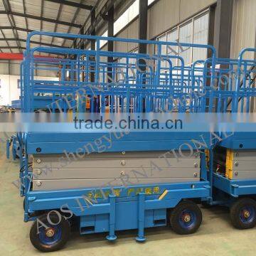 4m Height Hydraulic Mini Scissor Work Lift photo-5