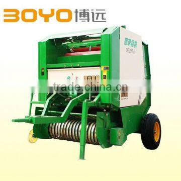 Mini round hey baler