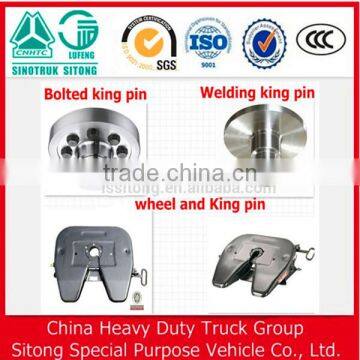 90# Heavy Duty Semi Truck Trailer 2 Inch Casting King Pin 5th Wheel photo-4