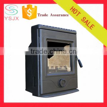 own factory cast iron material insert wood burning fireplace