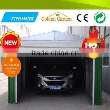 Mobile steel structure folding car garage tents