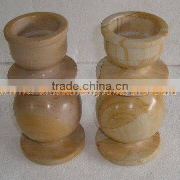 UNIQUE MARBLE CANDLE HOLDERS STANDS photo-5