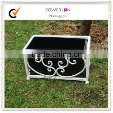 Spring Outdoor Decorative Small Metal Flower Pot photo-3