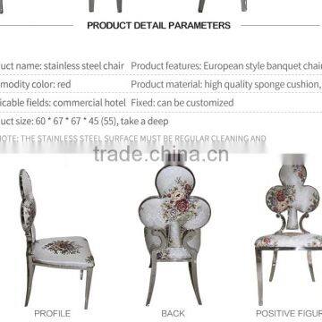 Catering Area Stainless Steel Banquet Chair for Restaurant photo-2