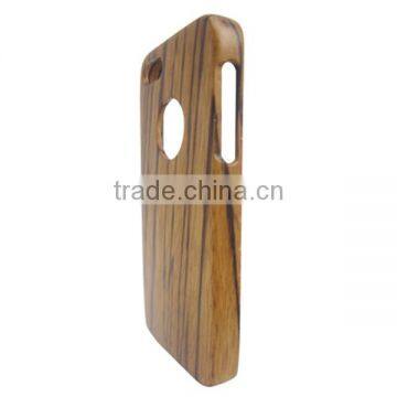 OEM Custom 100% Wood Smart Phone Case,zebra Wood Cover for IPhone5 5C photo-4