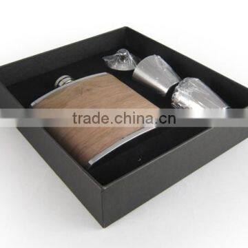 Stainless Steel Flagon Custom Packaging Box, Hip Flask Set Package Box photo-4