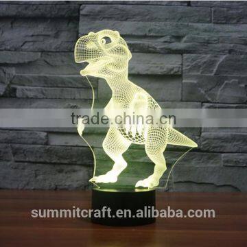 Acrylic dragon shaped kids night light return gifts for kids birthday