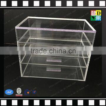 2016 Factory Direct Price Transparent Acrylic Lipstick Holder,custom Rotatable Makeup Organizer photo-6