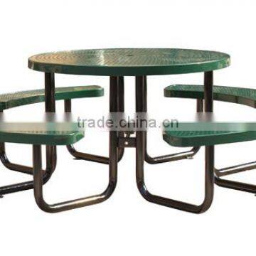 Arlau Outdoor Park Steel Picnic Table photo-2