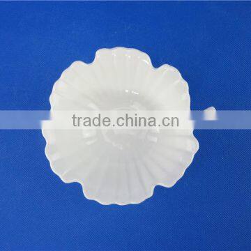 Stock Small White Ceramic Pudding Bowl photo-2