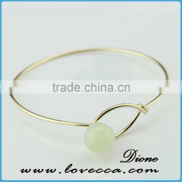 High Quality Fashion Bohemian Artificial Semi-precious Stones Turquoise Bracelet photo-6