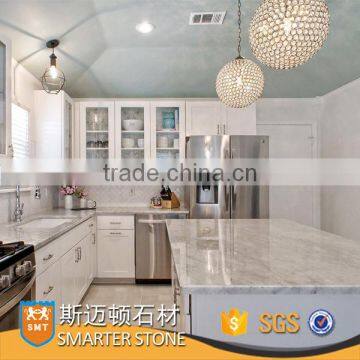 Carrara White Prefab Kitchen Countertop Wholesale