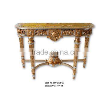 Marble Top European Style Console Table for Living Room ME-0435-01 photo-4