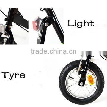 12 Inch Fashion Mini Folding Bicycle Quad Pedal Bikes photo-3