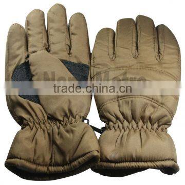 NMSAFETY cool brown ski gloves at cheapest price