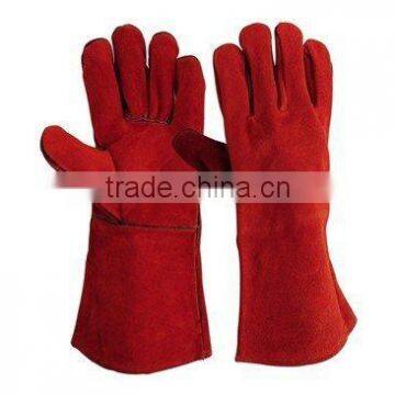 Cow split leather Welding glove