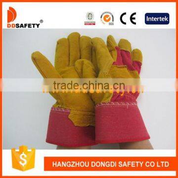 DDSAFETY 2017 Cow Split Leather Welding Gloves Safety Working Gloves