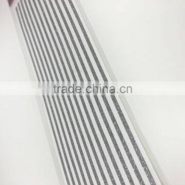 Silver Glitter Sticky Border, Shiny Glitter Border Sticker, X'mas Sliver Sticky Border photo-5