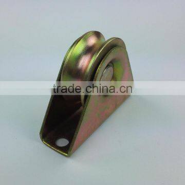 2 inch sliding gate wheel diameter 48mm thickness 17mm bearing 6201RS groove "U" with outer support ITEM:518PCR