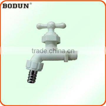 good sales pvc plastic bibcock/shower faucet with metal mouth
