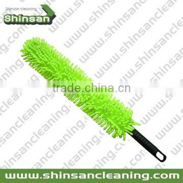 2017 fashionable green duster/microfiber duster/car cleaning duster