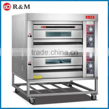 Industrial French Loaf Bakery Price of Oven Machine /Baguette Gas Oven Machines With Shelf