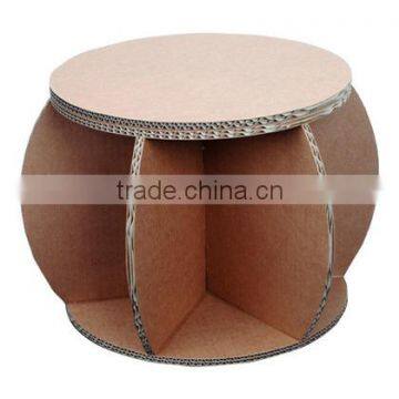 Reinforcement Corrugated Cardboard Display Stand Hacomo Corrugated Cardboard Furniture With Made With Paper Made in Japan photo-3