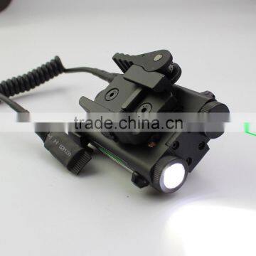 New Military Standard Compact Square Design Tactical ES-FX103-LG Green Laser Sight With Led Flashlight Combo (FDA Certified) photo-5