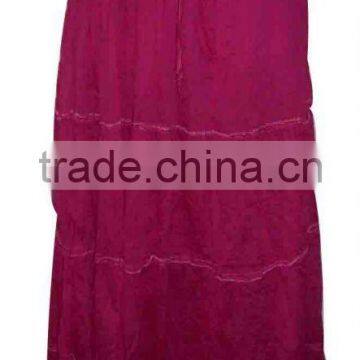 Cotton designer long skirts