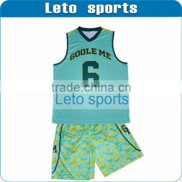 2015 professional basketball set/ basketball uniform