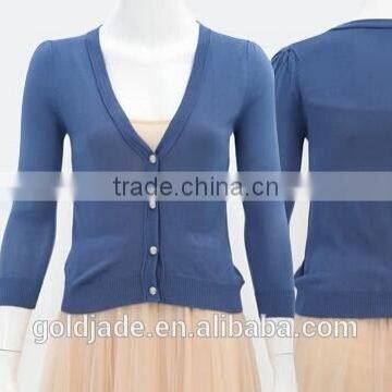 Hand Knitted Cardigan Sweater for Women ,summer Cardigan Knitted for Women Anti-uv,hand Knitted Cardigan for Women Wholesales photo-3