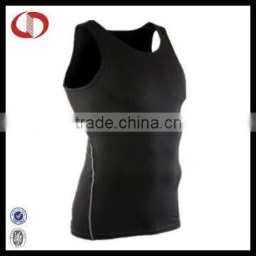 Spandex tights tank tops men fitness