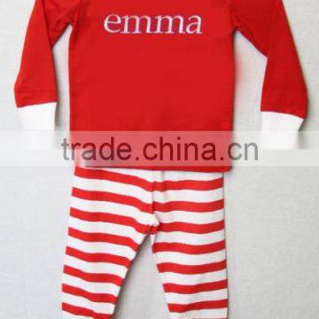 Hot !!! Fashion Baby Clothes Children Christmas Pajamas Kids Boutique Set photo-5