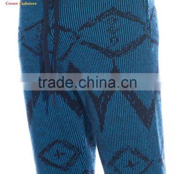 New Fashion Men Cashmere Intarsia Pants Trousers photo-5