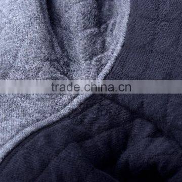 Custom Bomber Jackets Men OEM Men Knitted Quilted Zipper Men Varsity Jacket photo-5