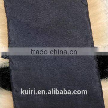 Vintage Fox Fur Faux Fur False Collar Noble MM Ring Down Article Wool Overcoat Patchwork Comfortable Faux Fur Collar photo-6