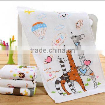 China Factory Custom Soft and High Quality 25*50cm 40g Soft Kids Face Towel