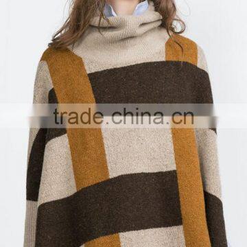 EY0846S New Design 2016 Women Fashion Turtleneck Knit Pullover Sweaters photo-4