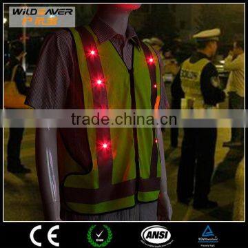 mens jackets reflective led security uniform for guard