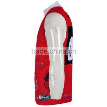 BSCI/ISO9001 Factory Dry Fit Breathable Fabric Italy Sublimation Ink Hotsale Cheap Custom What Are Sublimated Jerseys photo-4