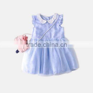 Hot sale girl party wear western kids clothes girls dresses