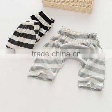 Summer Striped Cotton Soft Harem Children Casual Pants photo-3
