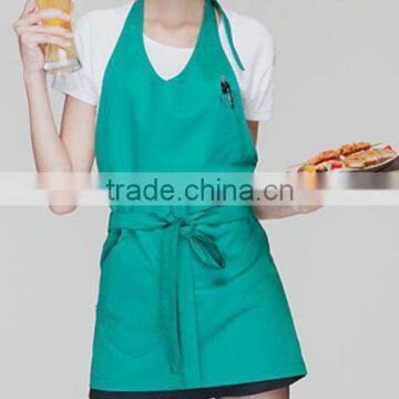 Blank Cheap Wholesale Aprons With Pocket Garden Apron photo-3