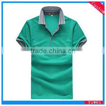 2016 mens polo shirts softtextile blank 100% cotton made in china