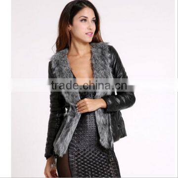 Women Black Faux Fur Coat